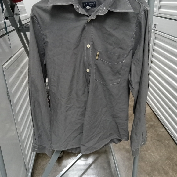 Armani Jeans Button up - Picture 2 of 3